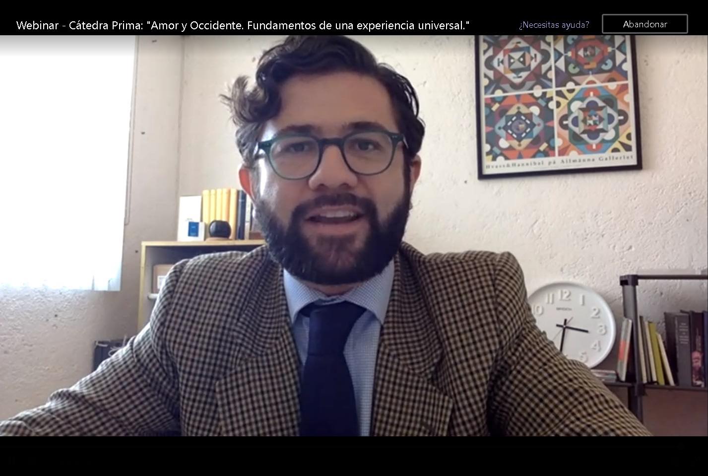 “Amor y Occidente. Fundamentos de una experiencia universal.” Universidad Anáhuac Puebla